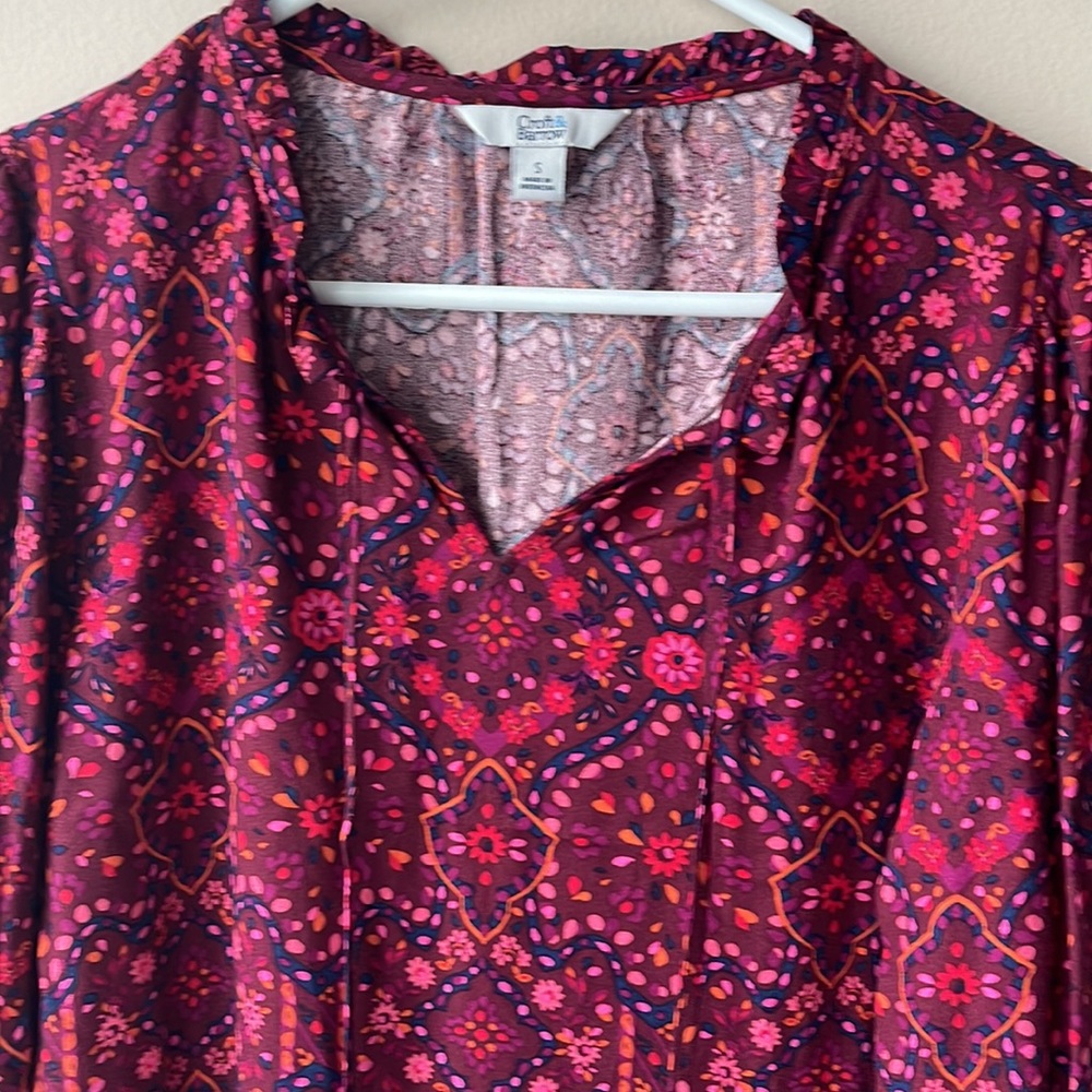 NWT Croft and Barrow Blouse